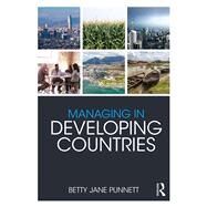 Managing in Developing Countries by Punnett; Betty Jane, 9781138636361