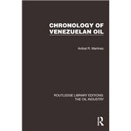 Chronology of Venezuelan Oil by Anibal R. Martinez, 9781000966374
