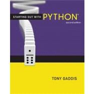 Starting Out with Python by Gaddis, Tony, 9780132576376
