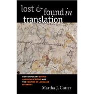 Lost And Found in Translation by Cutter, Martha J., 9780807856376