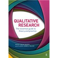 Qualitative Research by Maggi Savin-Baden; Claire Howell Major, 9781032456379