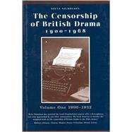 The Censorship of British Drama, 1900-1968 by Nicholson, Steve, 9780859896382