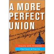 A More Perfect Union by Harrison, Brigid; Harris, Jean, 9780073526386