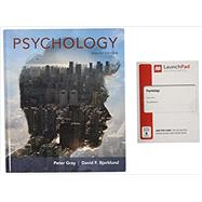 Psychology & Launchpad for...,Schacter, Daniel L.; Gilbert,...,9781319346386