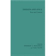 Derrida and Joyce by Mitchell, Andrew J.; Slote, Sam, 9781438446387