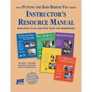 Jist's Putting the Bars Behind You: Instructor's Resource Manual by Mendlin, Ronald C., 9781563706387