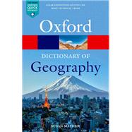 A Dictionary of Geography by Mayhew, Susan, 9780192896391