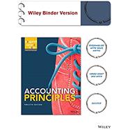 Accounting Principles by Weygandt, Jerry J.; Kimmel, Paul D., Ph.D.; Kieso, Donald E., Ph.D., 9781119036395