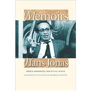 Memoirs by Jonas, Hans, 9781584656395