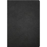 CSB Super Giant Print Reference Bible, Optimal Type, Digital Study Edition, Black Genuine Leather, Indexed by CSB Bibles by Holman, 9798384546399