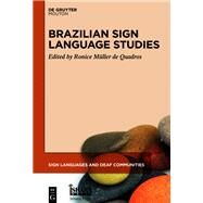 Brazilian Sign Language Studies by De Quadros, Ronice Mller, 9781501516405