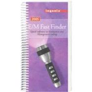 The E/M Fast Finder 2005 by Medicode, 9781563376412
