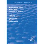 Comparative Social Assistance by Ditch, John; Bradshaw, Jonathan; Clasen, Jochen; Huby, Meg; Moodie, Margaret, 9781138616417