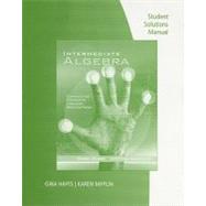 Student Solutions Manual for Clark/Anfinson's Intermediate Algebra: Concepts through Applications by Clark, Mark; Anfinson, Cynthia, 9780534496418