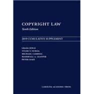 Copyright Law: 2019 Cumulative Supplement by Joyce, Craig; Ochoa, Tyler T.; Carroll, Michael; Leaffer, Marshall A.; Jaszi, Peter, 9781531016425