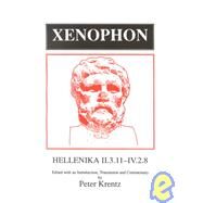 Xenophon: Hellenika II.3.11 - IV.2.8 by Krentz, Peter, 9780856686429