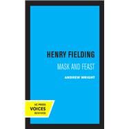 Henry Fielding by Andrew Wright, 9780520316430