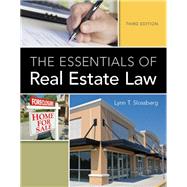 The Essentials of Real Estate Law by Lynn T. Slossberg, 9781305176430
