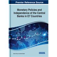 Monetary Policies and Independence of the Central Banks in E7 Countries by Diner, Hasan; Yksel, Serhat, 9781799816430
