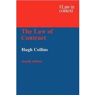 The Law of Contract by Hugh Collins, 9780521606431