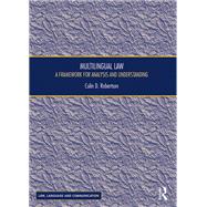 Multilingual Law by Robertson, Colin D., 9781138606432