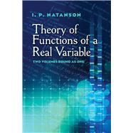 Theory of Functions of a Real Variable by Natanson, I.P.; Boron, Leo F., 9780486806433