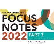Wiley CIA 2022 Focus Notes, Part 3 Business Knowledge for Internal Auditing by Vallabhaneni, S. Rao, 9781119846437
