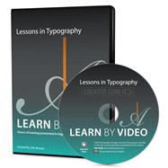 Lessons in Typography Learn by Video by Krause, Jim, 9780134096438