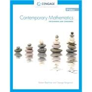 Contemporary Mathematics for Business & Consumers by McDonald, Stephen; Salomone, William; Gutierrez, Sonia; Japtok, Martin, 9780357026441