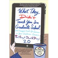What They Didn't Teach You in Graduate School 2.0 by Gray, Paul; Drew, David E.; Richlin, Laurie; Upham, Steadman; Hall, Matthew Henry, 9781579226442