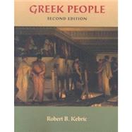 Greek People by Robert B. Kebric, 9781559346450