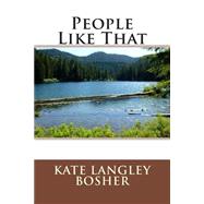 People Like That by Bosher, Kate Langley, 9781505786453
