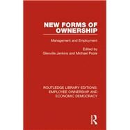 New Forms of Ownership by Jenkins, Glenville; Poole, Michael, 9781138306455