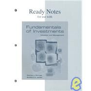 Ready Notes for Use With Fundamentals of Investments: Valuation and Management by Corrado, Charles J.; Jordan, Bradford D., 9780072356458