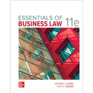 Connect Access Card for Essentials of Business Law 11th edition by Liuzzo, Anthony, 9781264126460
