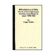 Militarization and State...,Sadeh, Eligar,9780965856461