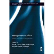 Management in Africa: Macro and Micro Perspectives by Lituchy; Terri, 9780415536462