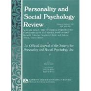 The Dynamic Perspective in Personality and Social Psychology: A Special Issue of personality and Social Psychology Review by Vallacher, Robin R.; Read, Stephen J.; Nowak, Andrzej, 9780805896466