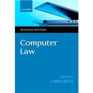 Computer Law by Reed, Chris, 9780199696468