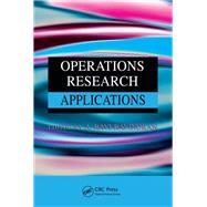 Operations Research Applications by Ravindran, A. Ravi, 9780367386474
