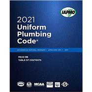 2021 Uniform Plumbing Code with Tabs by The International Association of Plumbing and Mechanical Officials, 9781944366476