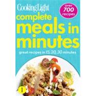 Cooking Light Complete Meals in Minutes by Cooking Light, 9780848736477