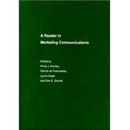 A Reader In Marketing Communications by Kitchen; Philip J., 9780415356480