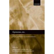 Episteme, etc. Essays in Honour of Jonathan Barnes by Morison, Ben; Ierodiakonou, Katerina, 9780199696482
