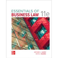 Loose-Leaf for Essentials of Business Law by Liuzzo, Anthony, 9781264126484