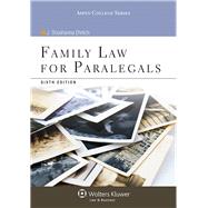 Family Law for Paralegals by Ehrlich, 9781454816485
