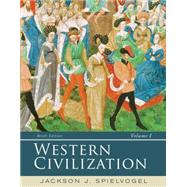 Western Civilization Volume I: To 1715 by Spielvogel, Jackson J., 9781285436487