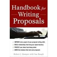 Handbook For Writing Proposals, Second Edition by Hamper, Robert; Baugh, L., 9780071746489