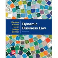Connect Access Card for Dynamic Business Law: The Essentials by Herron, Daniel; Kubasek, Nancy; Dhooge, Lucien; Browne, M. Neil; Barkacs, Linda, 9781266846489