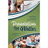 Presentations That Matter by Morgan, Melanie; Hall, Jennifer; Anderson, Lindsey B, 9781617406492